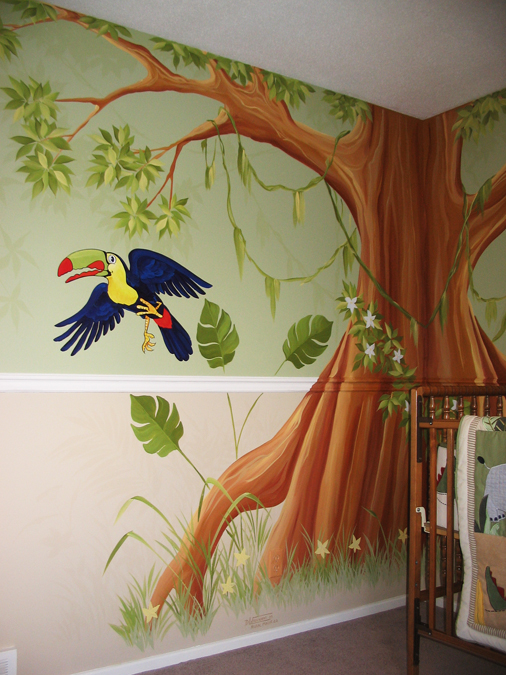 Jungle Themed Murals | Mural Magic